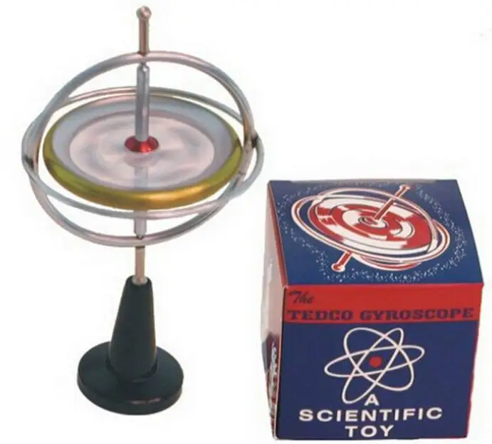 Free Shipping American metal Gyroscope classic traditional educational toys Magic space physics science teaching | Игрушки и хобби