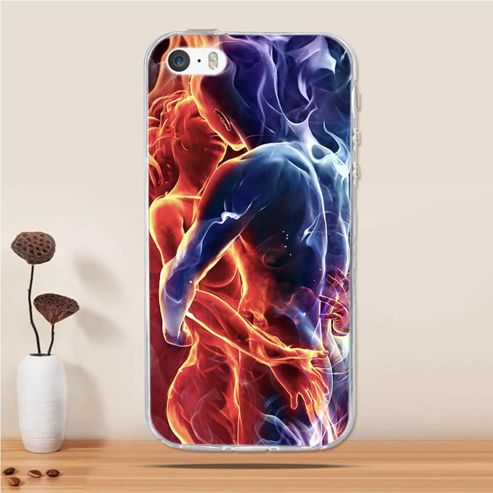 Чехол для iphone 5, 5s se, силиконовый 3D чехол из ТПУ для iphone 6, 6s, чехол, силиконовый чехол, чехол для iphone 6s, 5 s, чехол - Цвет: 28