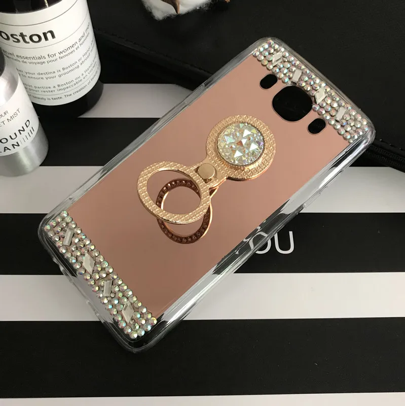 Прозрачный зеркальный чехол для телефона Samsung Galaxy A3 A5 2016 J3 J5 J7 Neo 2017 C9 Pro S9 S8 J2 J6 J4 a8 a7