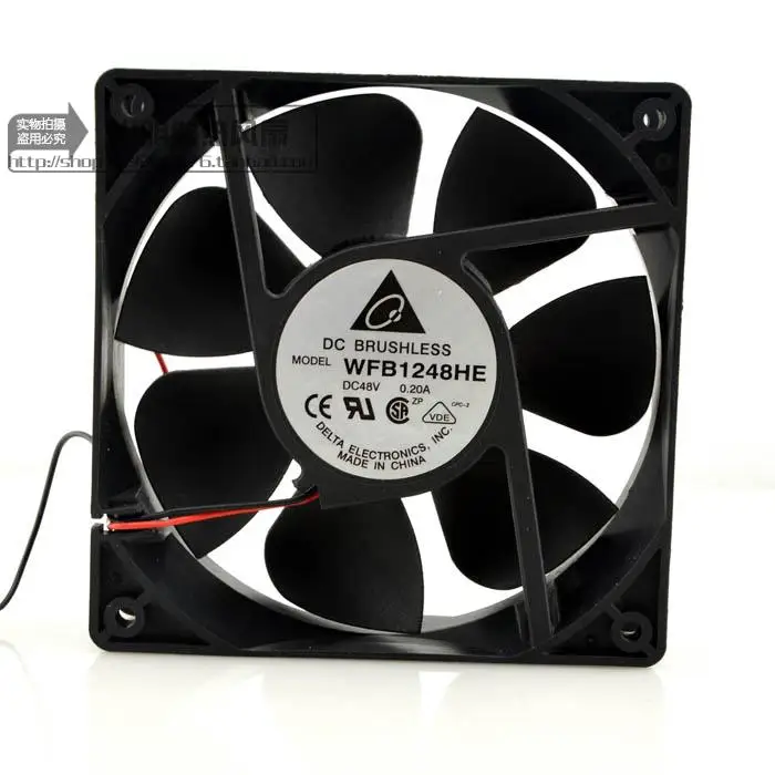 Бесплатная доставка. 12038 48 v 0 20 A 12 cm WFB1248HE dc чехол для вентилятора вентилятор шкафа