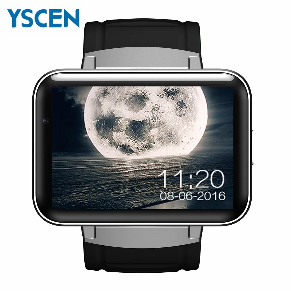 DM98 SmartWatch 2.2 "дюйма GPS 3 г Dual SIM Wi Fi Android Smart Bluetooth часы с карта поддержки Facebook и WhatsApp