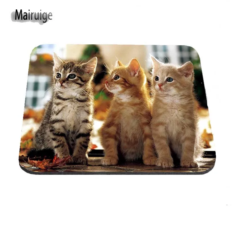 Резиновый коврик для мыши Mairuige компьютерный котят и кошек настольный игровой