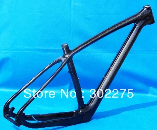 2" рама колеса MTB-полностью углеродный 3k глянцевый горный велосипед 29ER BB30 Размер рамы: 15,5"/17," /19"