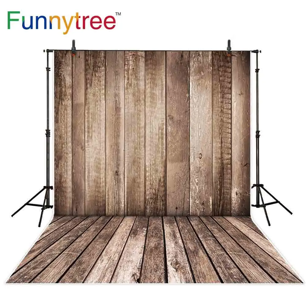Фоны funnytree для фотостудии винтажный фон с изображением старого деревянного пола