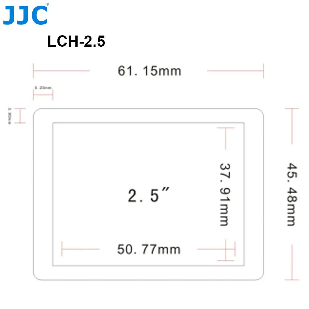 JJC 2,7 и 2,8 дюймов Универсальный ЖК-экран с защитным колпаком черный серебристый чехол для камеры дисплей экран двойной Проктор