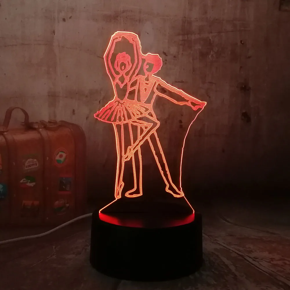 2018 красивые игрушки светодиодный светильник танцор девочка и мальчик