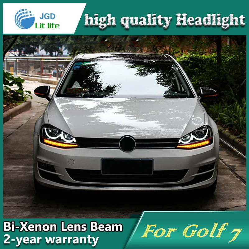 Высококачественный чехол для стайлинга автомобиля VW Golf 7 Golf7 светодиодный