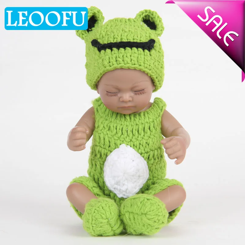 LEOOFU 28 см 11 дюймов реалистичные новорожденных куклы младенцы reborn силиконовые