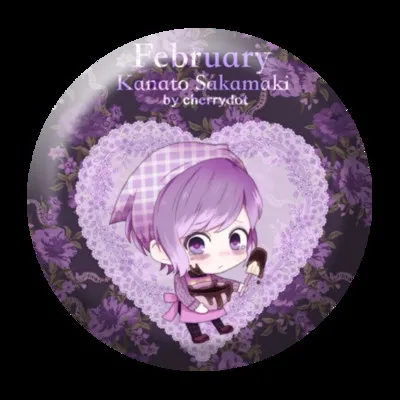 ZXFJXR G 58 мм любителей аниме аято Сакамаки Mukami Kou Kanato Sakamaki Laito красивые мальчики значок брошь булавки украшения