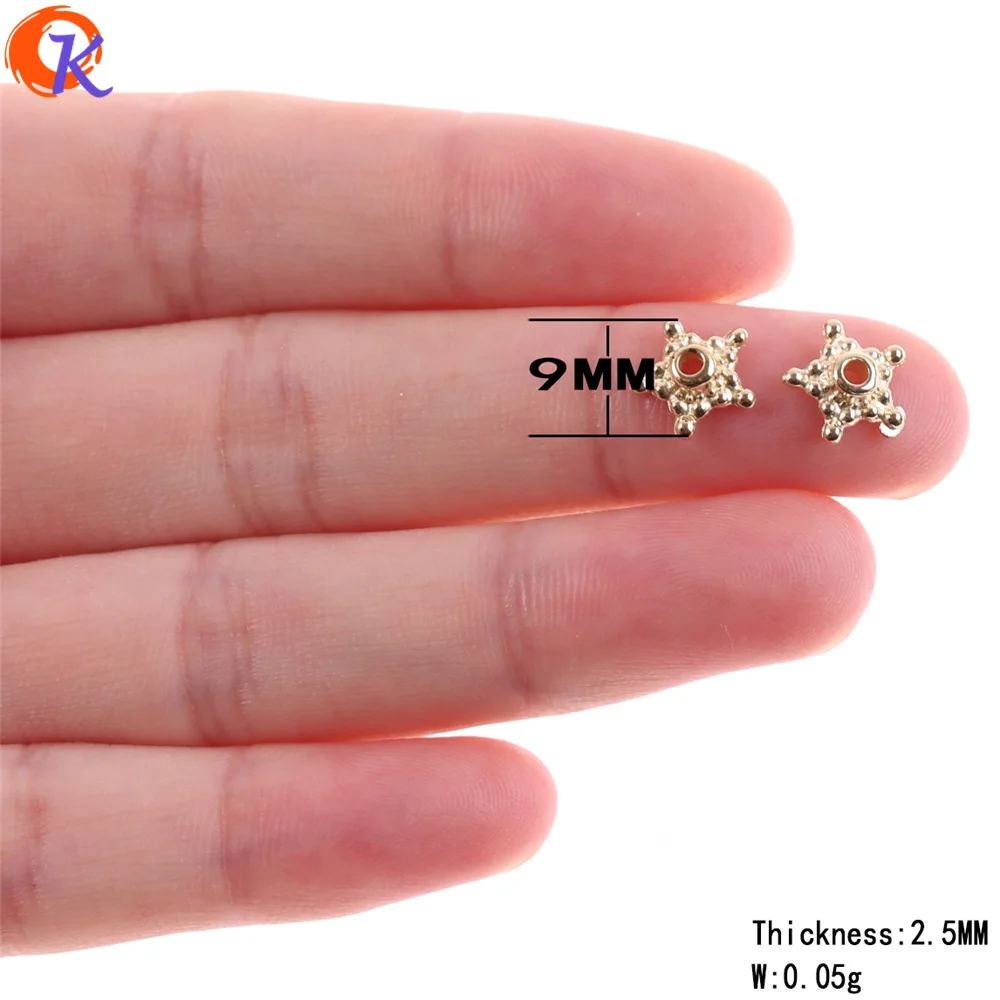 Фурнитура для сережек Cordial Design 9 мм 2000 шт./лот/Акриловые бусины/форма