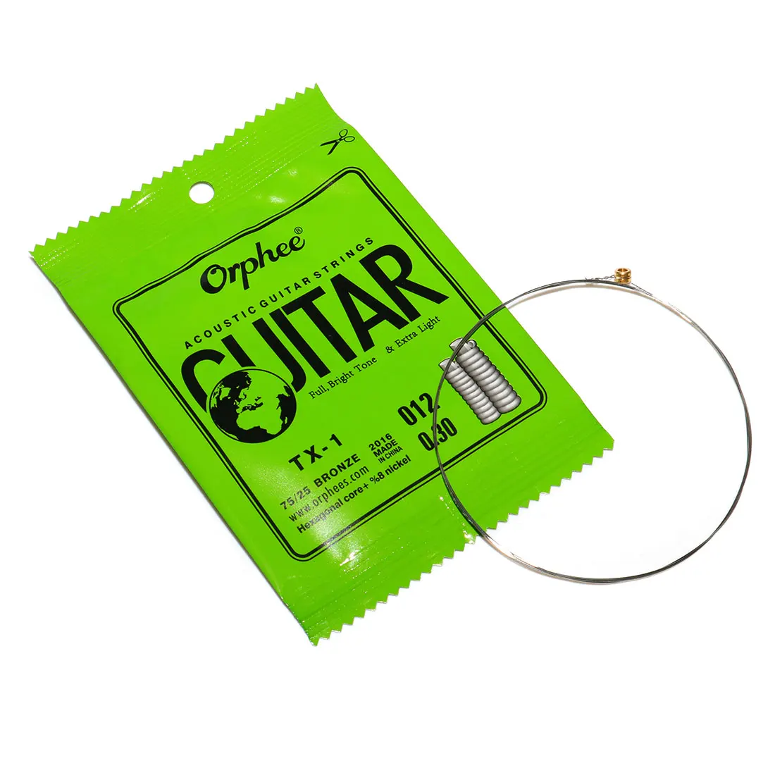 Orphee 1 шт Акустическая гитара струна из высокоуглеродистой стали Одиночная