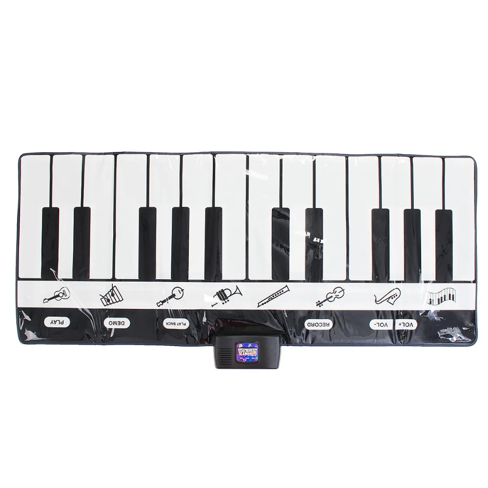 Коврик для клавиатуры с музыкой на пианино 24 клавишами музыкальный танцевальный