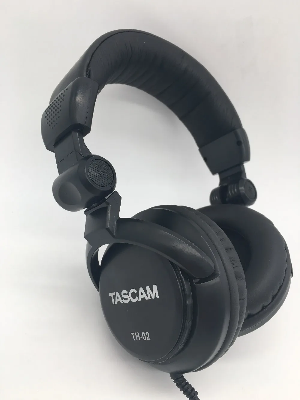 Tascam TH-02 закрытые задние многофункциональные складные студийные наушники черного цвета, профессиональная студийная гарнитура для записи на голову