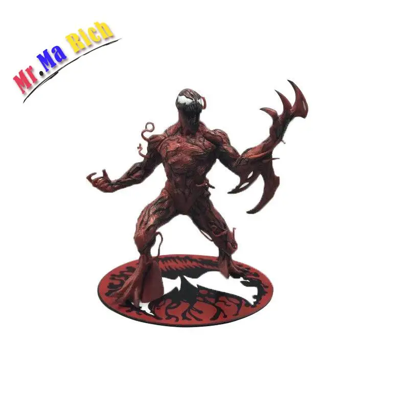 Marvel Carnage Dc супергерой Человек паук 1/10 ПВХ фигурка 16 см|action figure|pvc action figuremarvel carnage |