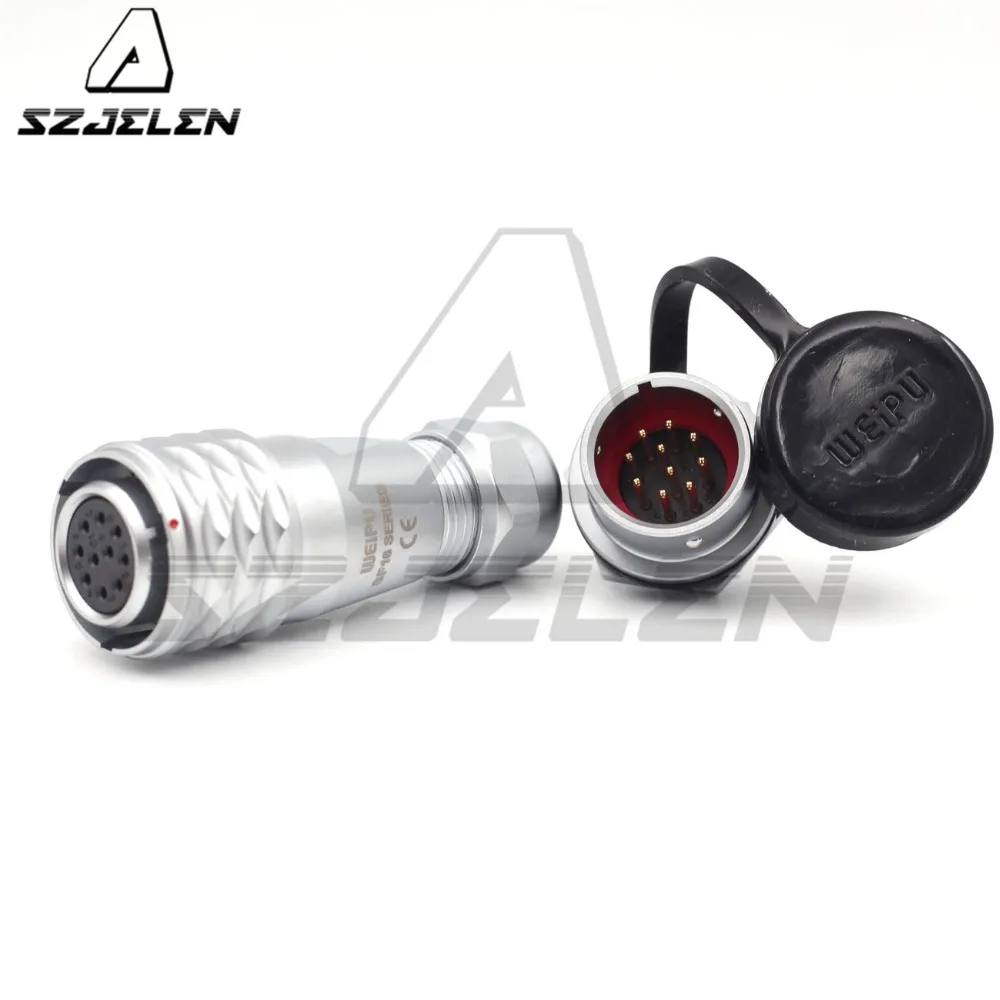 WEIPU серия SF16 Водонепроницаемый Электрический проводной Соединитель 10 контактов Разъем Автомобильный соединитель IP67