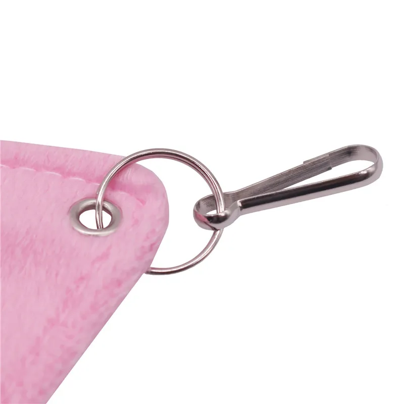 1 Pcs 16*15.5cm Hamster Hammock High-Grade Plush Fabric Metal Clasp Pet Cage Accessories Blue Pink Optional | Дом и сад