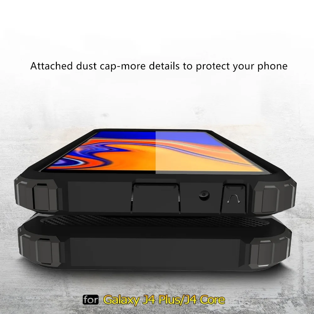 Для samsung Galaxy J4Core J4plus J4 J6 ЕС 2018 Armour sport чехол для телефона Ударопрочный силиконовый