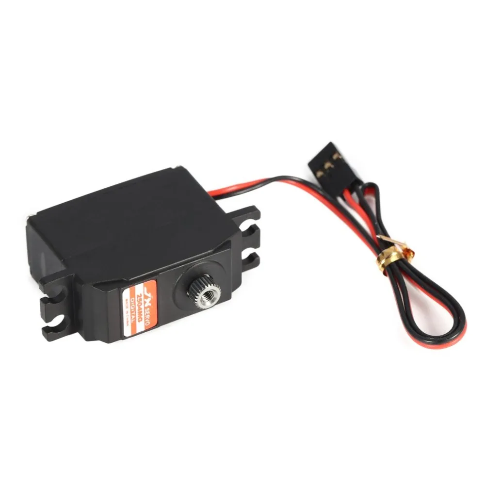 JX PDI-2504MG 4,8 V-6 V 4KG металлическая Шестерня цифровой сердечник сервопривод для RC 450 500 Вертолет части самолета с фиксированным крылом