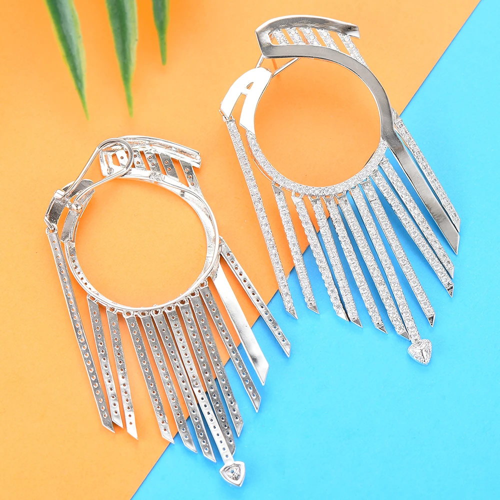 

SisCathy High Quslity Unique Design Trendy Gold Earrings For Women Charm CZ Cubic Zirconia Korean Earrings 2020 Fashion Jewelry