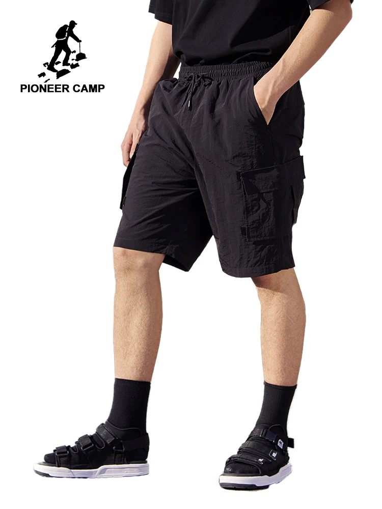 Мужские шорты Pioneer Camp летние съемные свободные до колена из водонепроницаемого