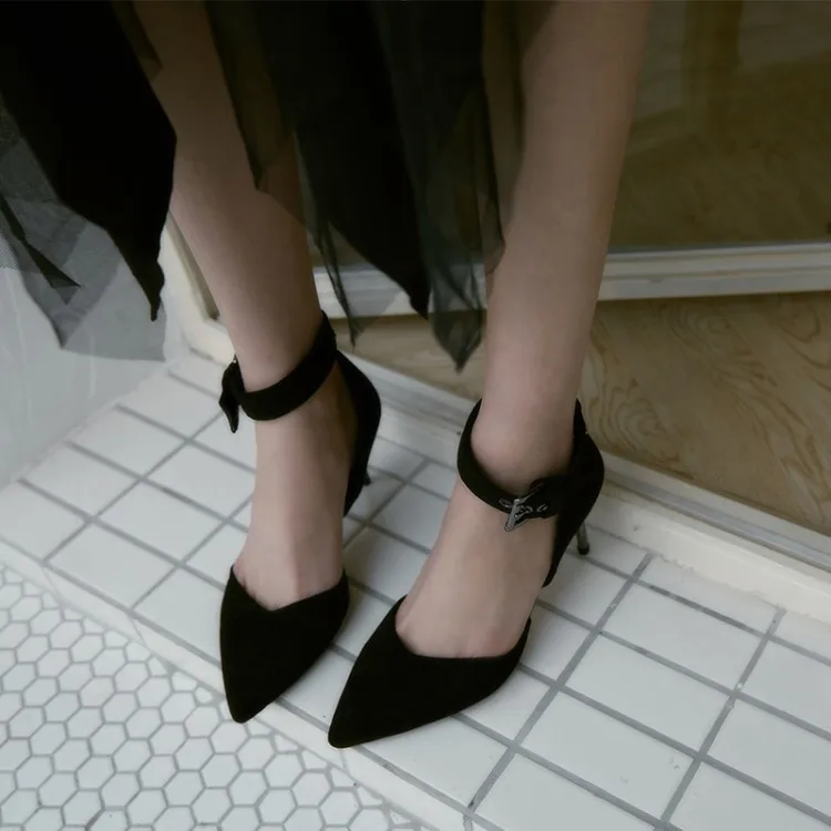 Женские босоножки на высоком каблуке туфли лодочки больших размеров 9 10 11 12