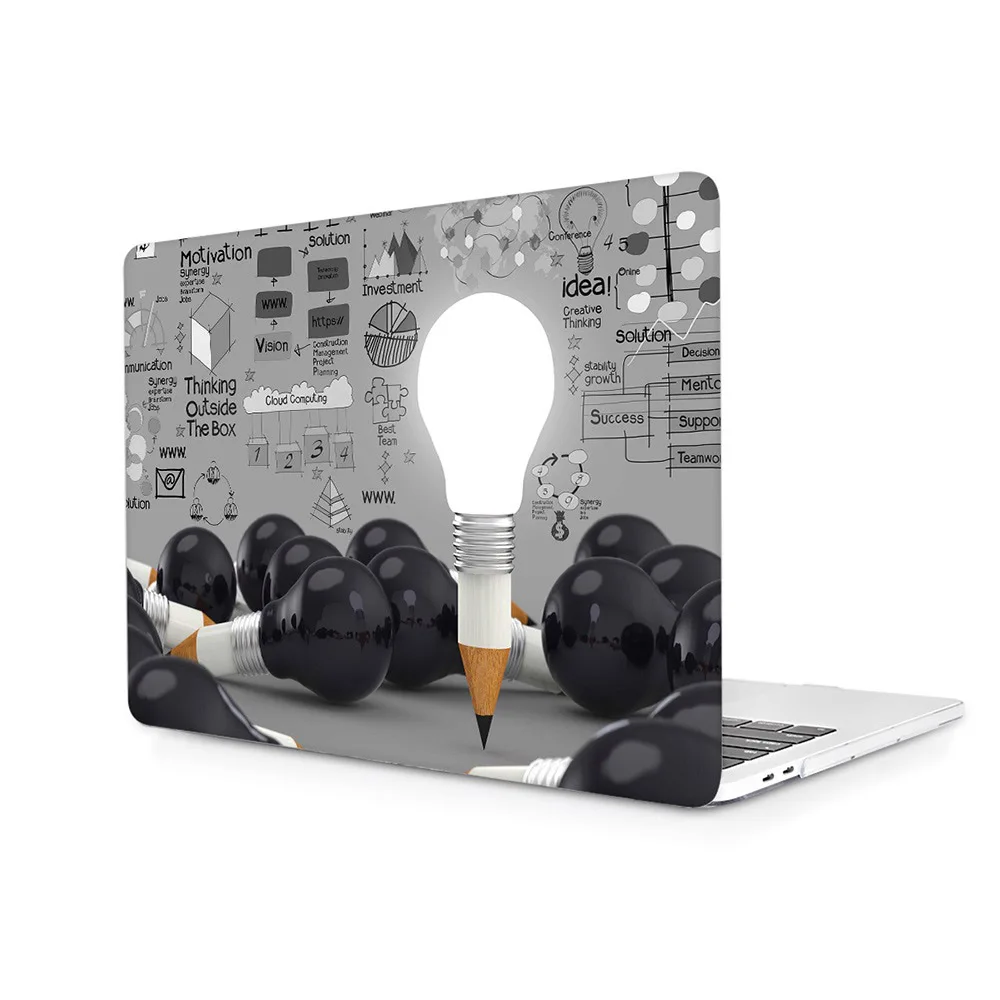 J175 Для MacBook Pro 12 13 15 retina кристально чистый чехол для ноутбука Apple MacBook Air 11,6 13,3 дюймов Pro 1" 15" Touch Bar - Цвет: J175