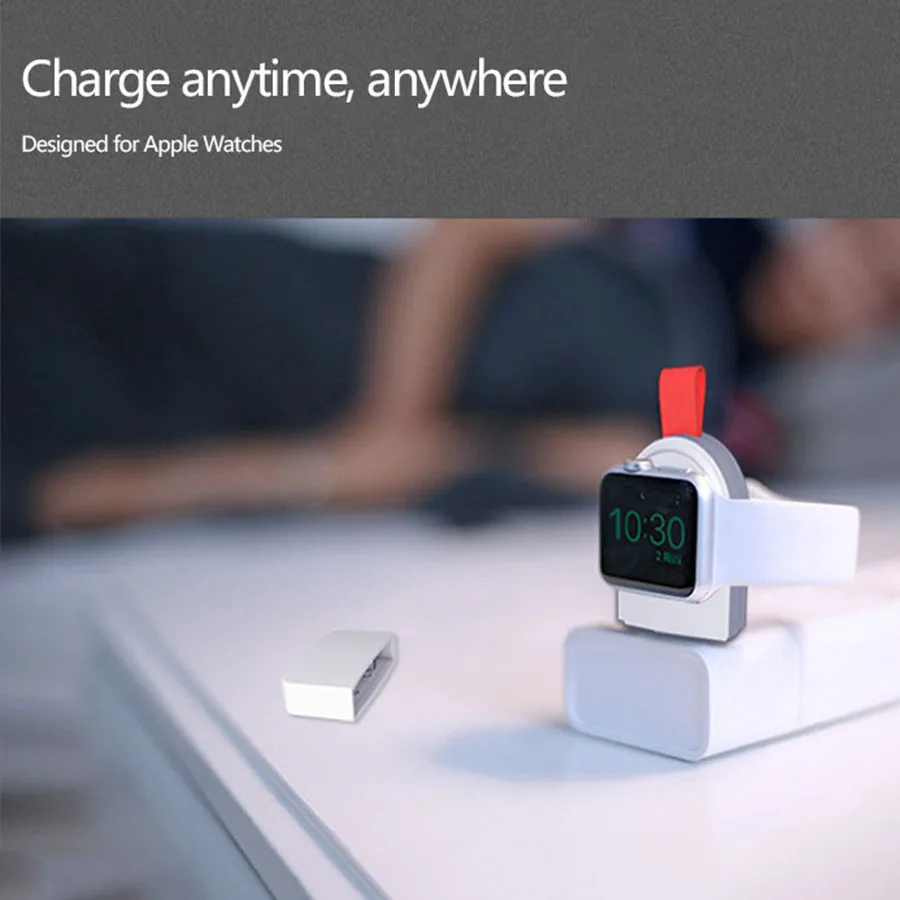 Беспроводное зарядное устройство для Apple Watch 4 быстрое USB серии 3 2 1 MFi