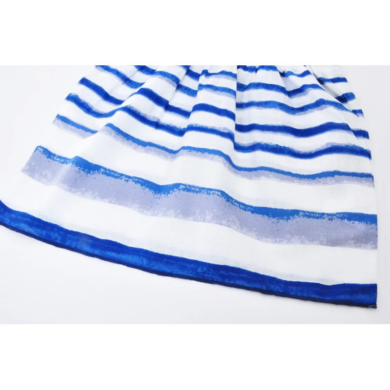 SOSOCOER Girl Dress Girls Dresses Fashion Stripe Kids Clothing Summer Brand Suspender Children High Quality Baby Clothes | Детская