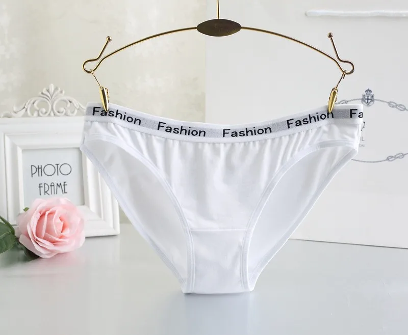 Xxxl, женские спортивные трусы с низкой талией, Короткое женское нижнее белье, хлопковое нижнее белье, Дамское дышащее сексуальное однотонное нижнее белье, 5 шт./лот - Цвет: Белый