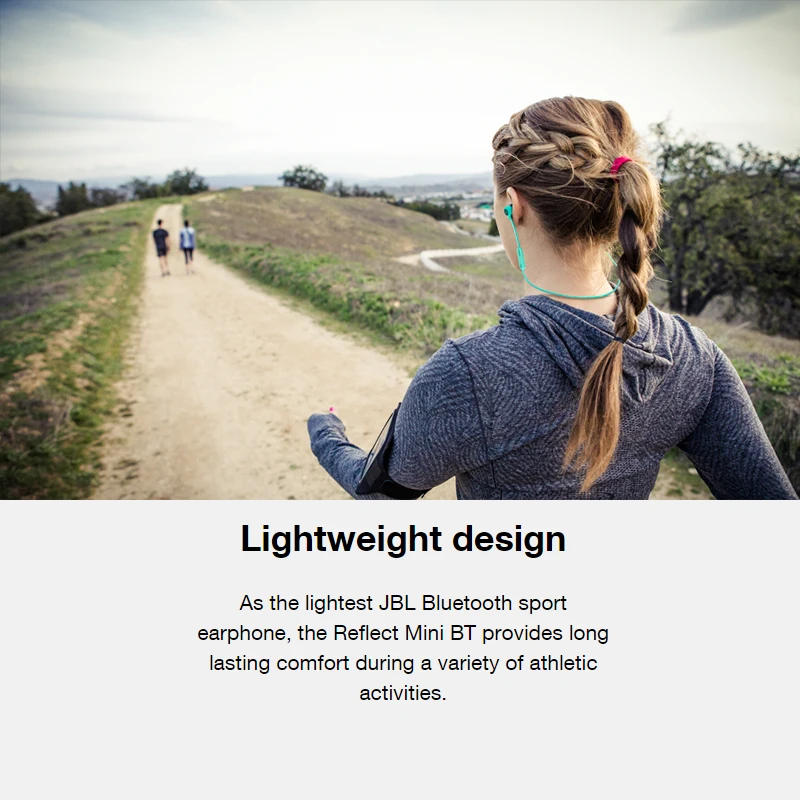 JBL Reflect Mini BT беспроводные bluetooth-наушники-вкладыши эргономичная музыка Спорт