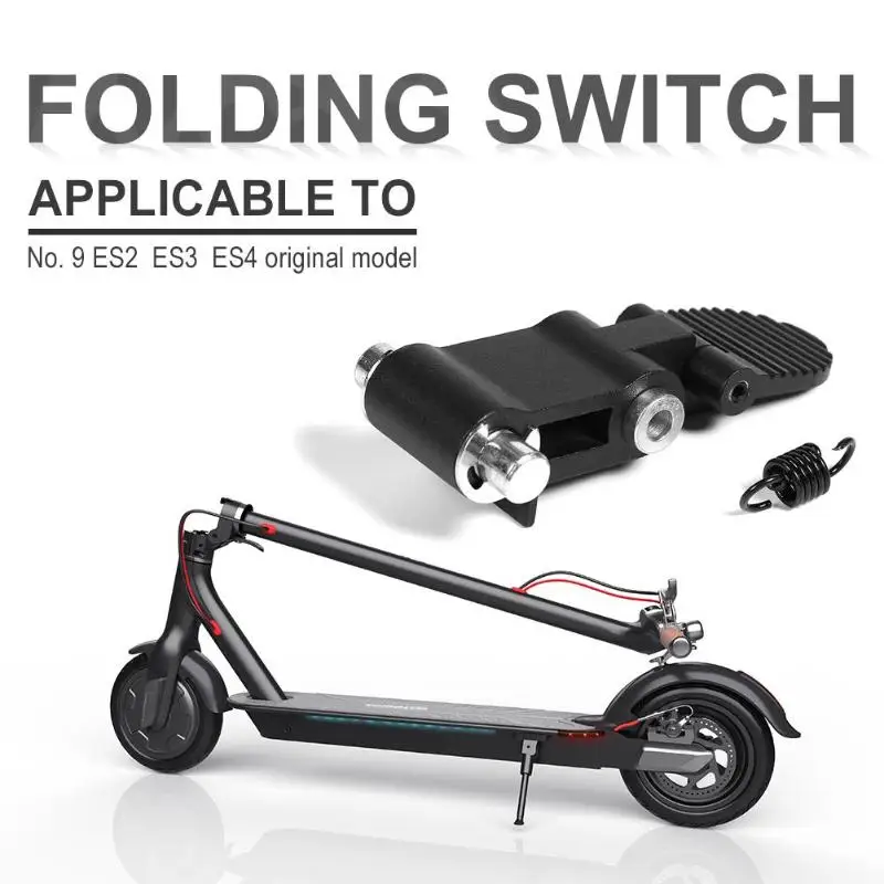 Folding Pedal Switch for Kickscooter Battery Segway Ninebot Accessories ES4 No.9 ES1 ES2 For Xiaomi M365 Electric Scooter
