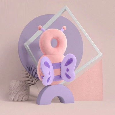 MAAG338-pink AAG детская подушка для защиты головы, рюкзак для детей, учится ходить, защита подголовника, подушка для младенцев, устойчивая к падению, подушечки 20 - Цвет: MAAG338-pink