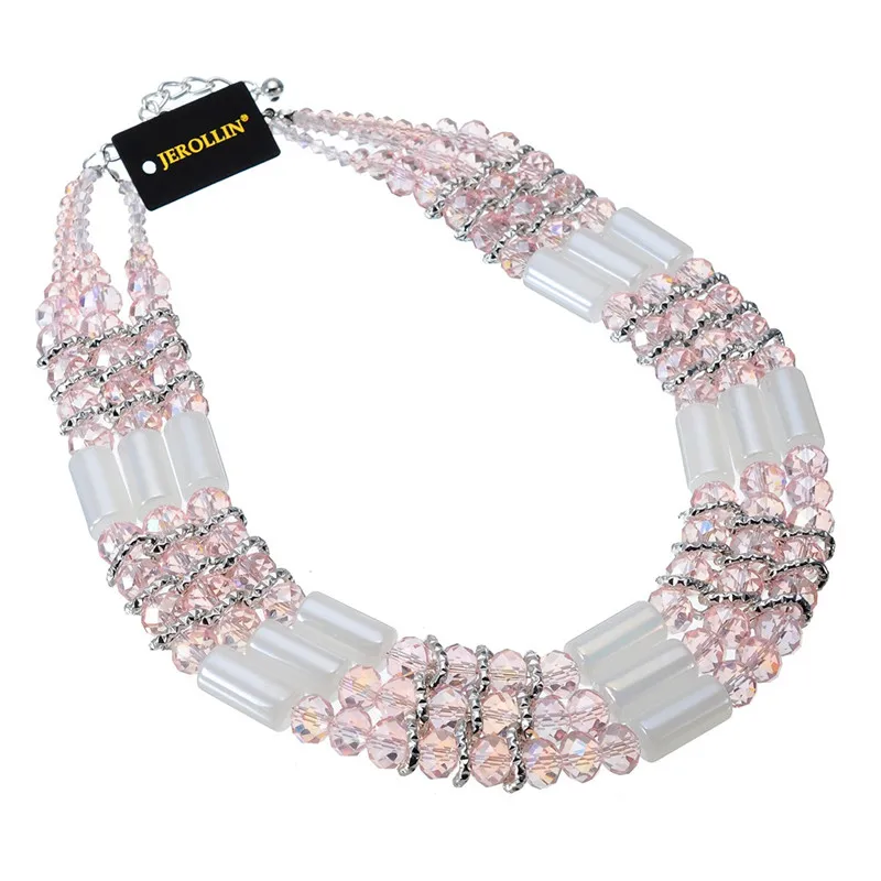 Vintage Style Statement Big Crystal Pendant Women Neckalces Antique Chain Choker Necklace For Fashion Jewelry | Украшения и