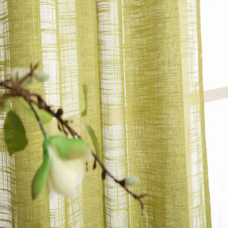 1 шт. тюль для окон и шнурок из хлопка|tulle curtains|rod pocketcurtain blinds |