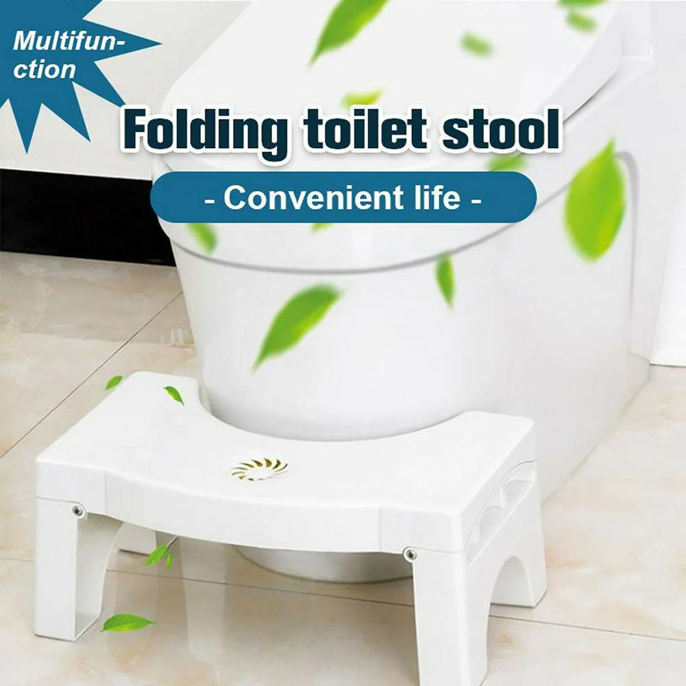 

Folding Multi-Function Toilet Stool Portable Step for Home Bathroom FPing