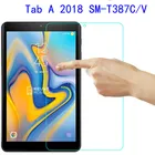 2 шт 9 H Защитная пленка для экрана из закаленного стекла для Samsung Galaxy Tab A 2018 T387 T387V SM-T387V 8,0 планшет + спиртовая ткань