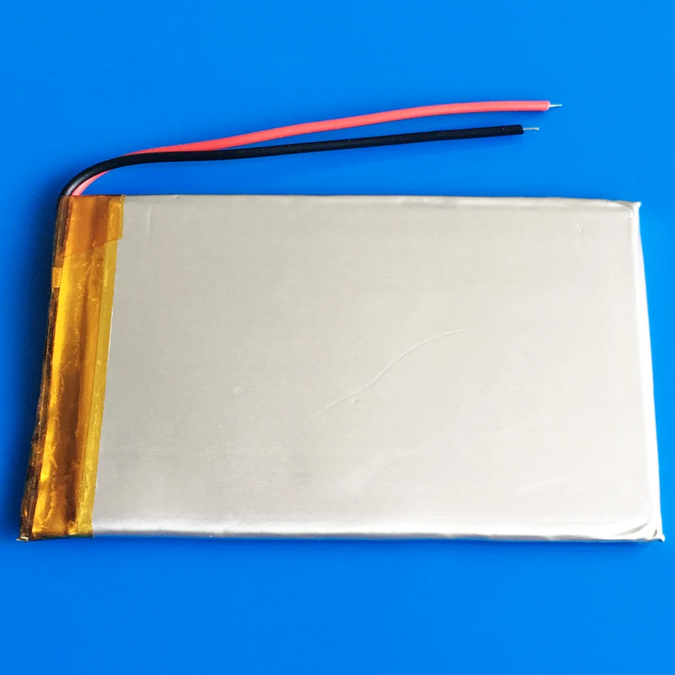 Литий полимерная аккумуляторная батарея 3 7 в 2500 мАч 405080 для GPS DVD PDA PAD power bank