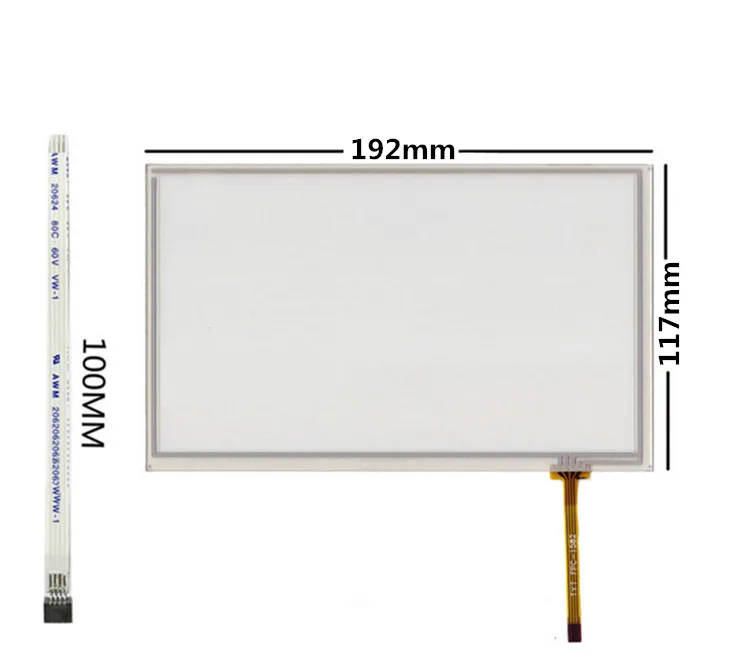 8 Inch HSD080IDW1 AT080TN64 AT080TN03 Original Handwritten Car DVD Navigation GPS Resistance Digitizer Touch Screen Panel | Компьютеры и