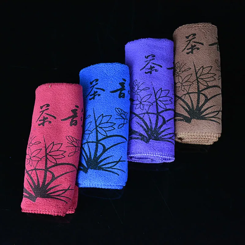 1 шт. китайское чайное полотенце инструменты для печати чая чайная ткань сильное