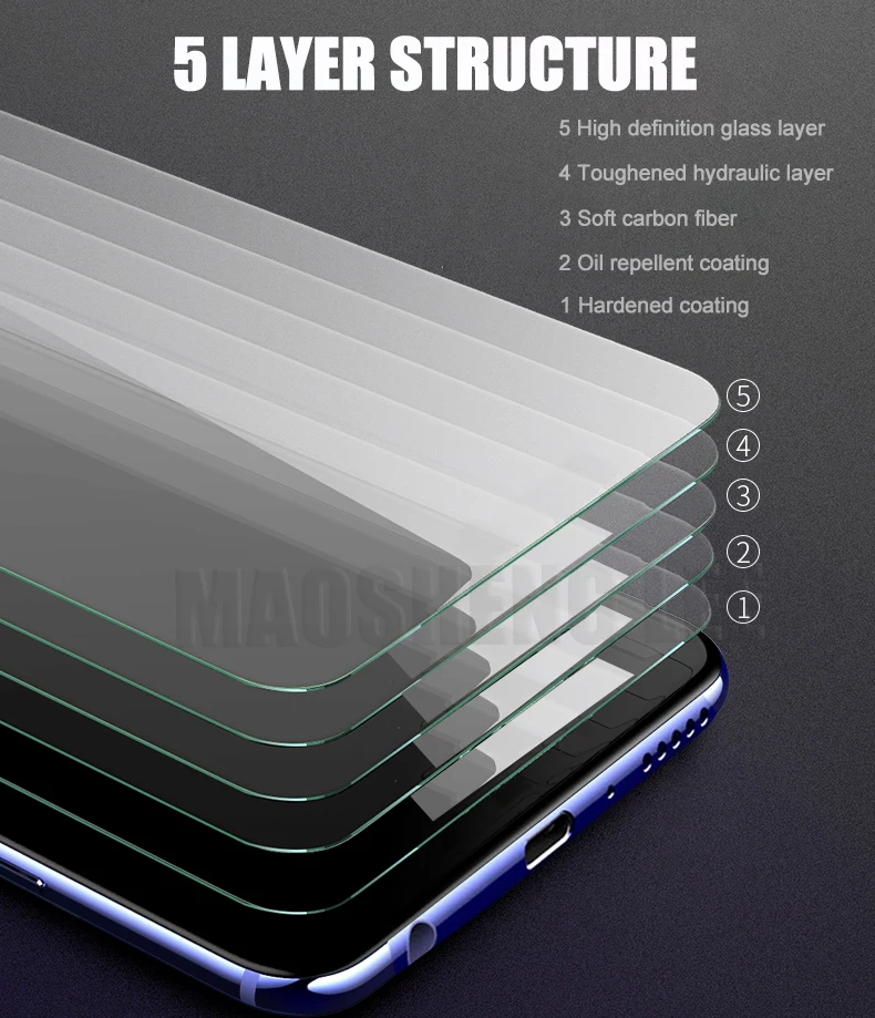 2 шт./лот закаленное стекло для Xiaomi Mi 9 mi9 защита экрана от синего света Защитное mi