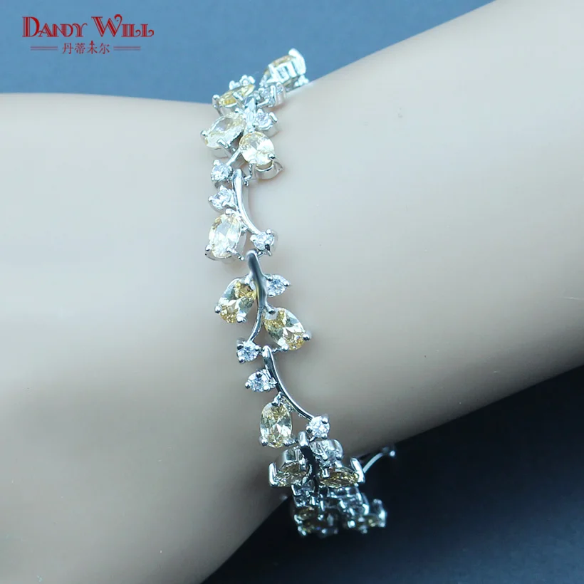 Champagne Zircon Bridal 925 Sterling Silver Jewelry Sets Earrings For Women Wedding Necklaces &amp Pendants Rings Bracelet | Украшения и