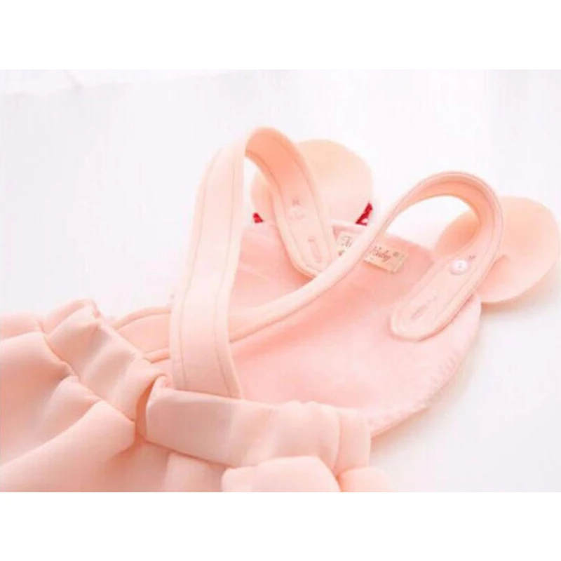 2020 new girls cute air layer strap girl dress cartoon minnie children's clothing cotton summer autumn baby skir | Детская одежда и
