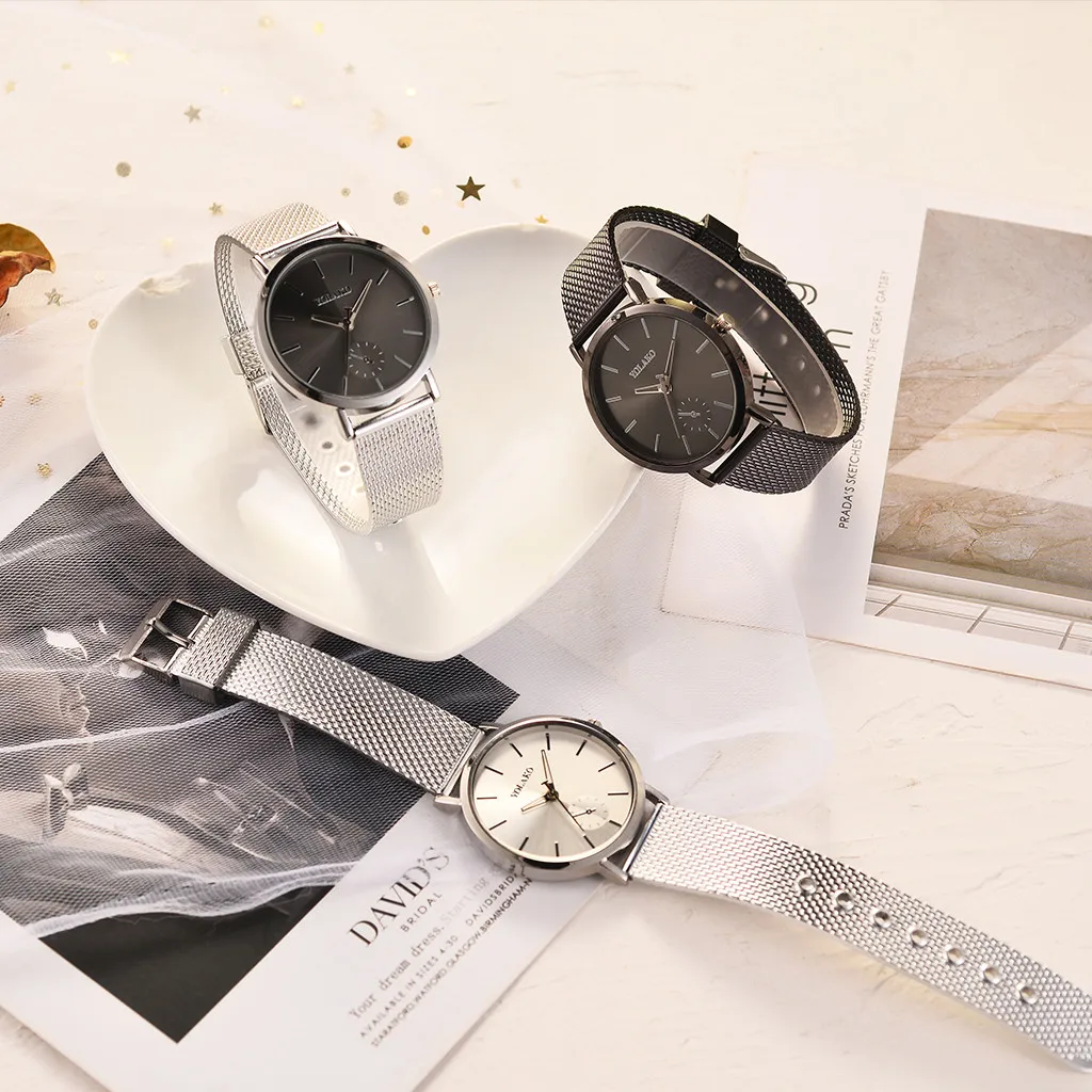 Женские часы reloj mujer, женские часы, повседневные кварцевые часы с пластиковым кожаным ремешком, аналоговые наручные часы для женщин