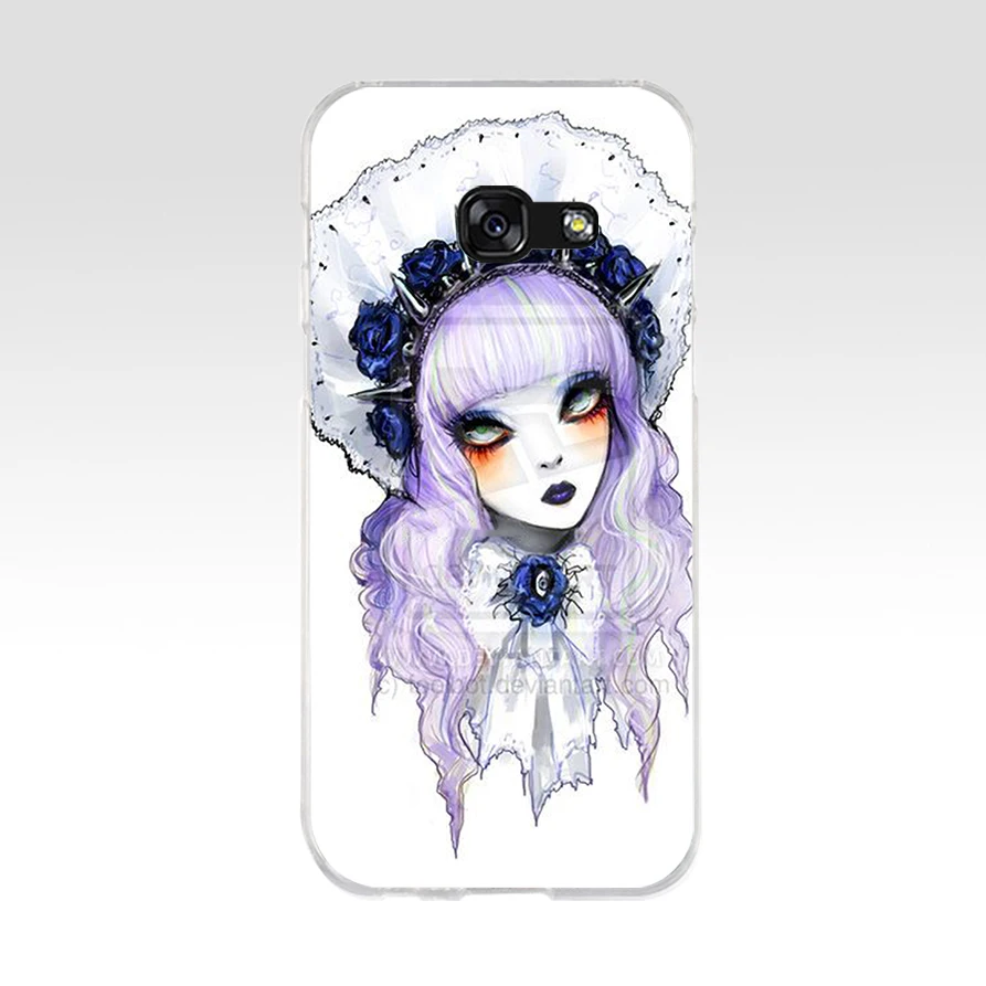 138AQ Girly Pastel Witch Goth Мягкий Силиконовый ТПУ чехол для телефона Samsung galaxy a3 a5 2016 2017 a6 A8 2018