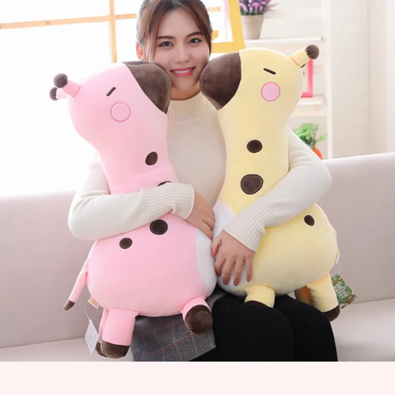 

30CM Little Deer Plus Fat Giraffe Stuffed Plush Toy Deer Lovely Cute Animal Doll For Children Kids Soft Toys Gift