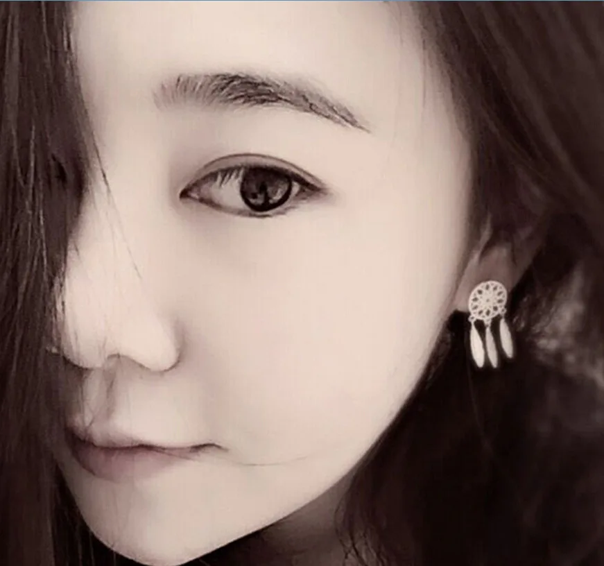 Женские богемные серьги с перьями в стиле Monternet Ювелирное Украшение подарок