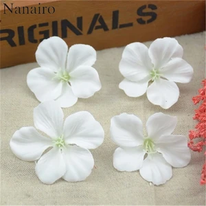 60 шт., Шелковая бабочка, Орхидея, искусственный цветок, головка для свадьбы, автомобиля, украшение для дома, цветы, Цимбидиум, скрапбукинг, цветы, растения