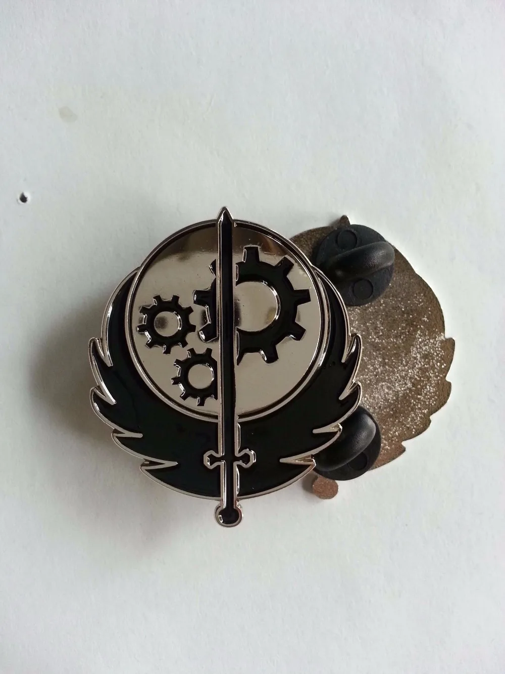 personal Metal Logo Badge Soft Enamel Pins nickel plating | Badges