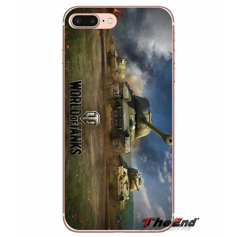 Для Samsung Galaxy J1 J2 J3 J5 J7 A3 A5 A7 2015 2016 2017 J530 J730 Fundas Coque world of tanks game WOT art Logo мягкий