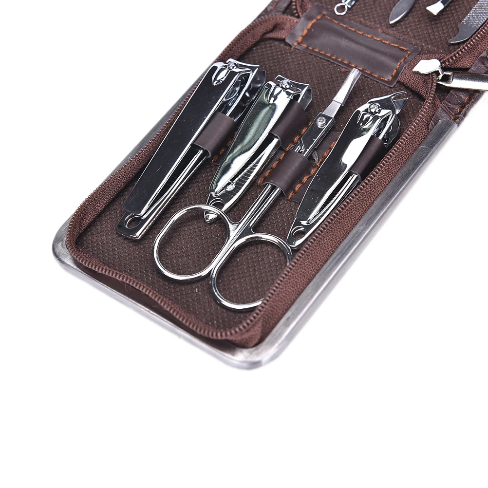 Профессиональный набор для Педикюра/маникюра 9 шт. кусачки ногтей ухода за